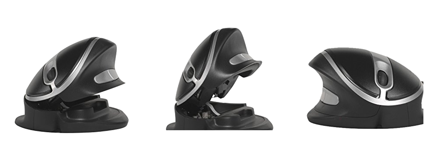 souris verticale oyster ambidextre