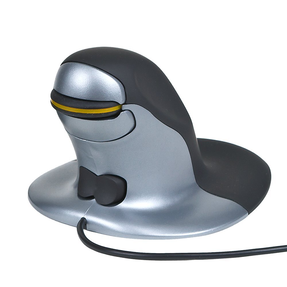 Souris verticale Posturite Penguin pour ambidextre